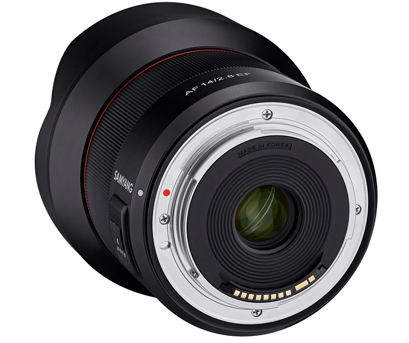 Samyang presenta el AF 14mm F2.8 EF,  su primer objetivo Autofocus para cámaras Canon